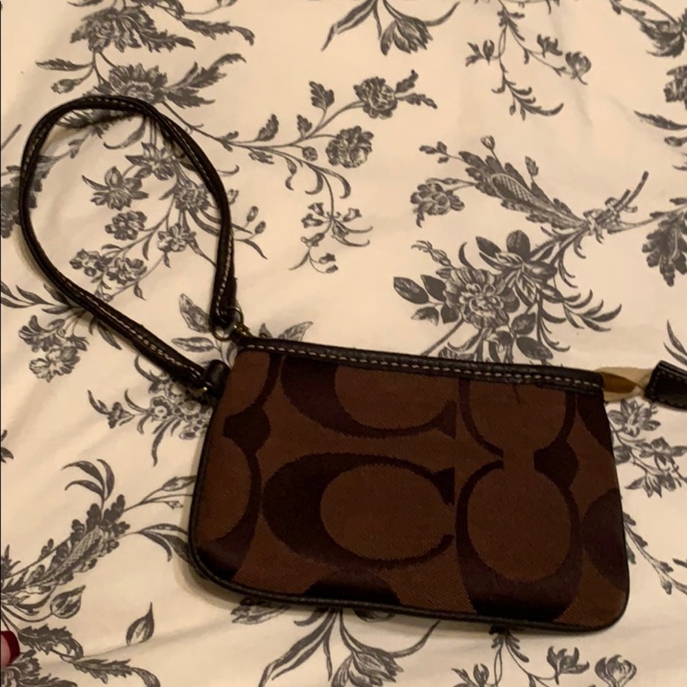 Coach wristlet